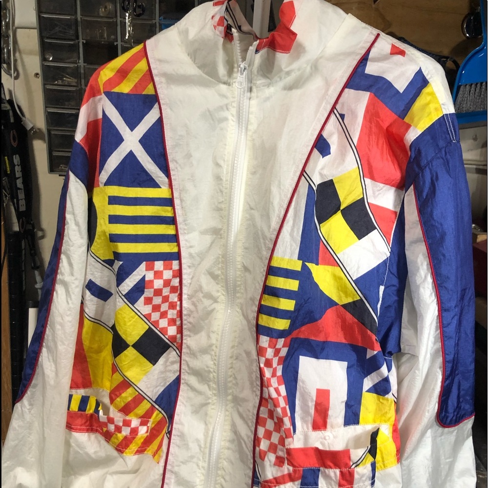 Pac Sun los angeles zip up windbreaker